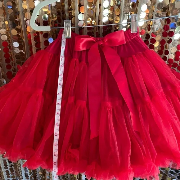 Bundle of 4 tulle ruffly skirts and one tiny ruffly tank top - Picture 2 of 16